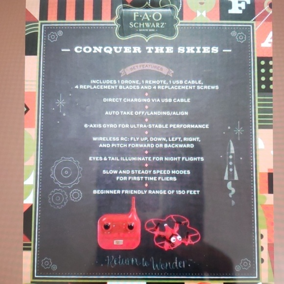 New F.A.O. Schwartz Easy Flight Drone - Picture 3 of 8